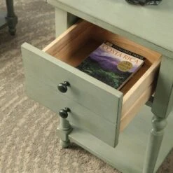 Amaxa Double Drawer Side Table - HOMES: Inside + Out -HOMES: Inside + Out GUEST c5f78932 d24e 4e6c 95dd 4843e99f0b4e