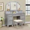3pc Branson 9 Drawer Transitional Vanity Table Set - HOMES: Inside + Out 1 3pc Branson 9 Drawer Transitional Vanity Table Set - HOMES: Inside + Out -HOMES: Inside + Out GUEST c796ef39 e592 43e8 bcbb 0df18baf5e08