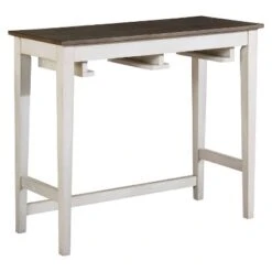 3pc Helbrana Bar Height Dining Set White/Gray - HOMES: Inside + Out -HOMES: Inside + Out GUEST c898134c 79a9 44f2 ac62 cfc6043d3823