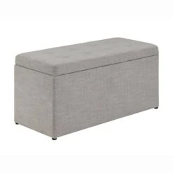 Hilltop Storage Bench With 2 Ottomans Beige - HOMES: Inside + Out -HOMES: Inside + Out GUEST ca042db1 b87c 4af4 8428 ca6b4c7c9a4f
