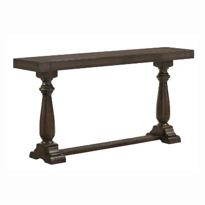 59" Cason Rustic Console Table - HOMES: Inside + Out 10 59" Cason Rustic Console Table - HOMES: Inside + Out - Image 8