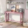 Rockland Counter Height Table With USB Port Antique Pink - HOMES: Inside + Out -HOMES: Inside + Out GUEST cde2aff3 5783 4630 a8ce 1a1e5f66f6b9