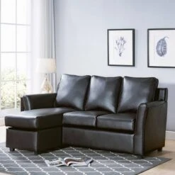 Henri Upholstered Sofa Dark Gray - HOMES: Inside + Out