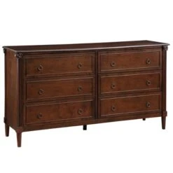 Latimer Traditional 6 Drawers Dresser - HOMES: Inside + Out -HOMES: Inside + Out GUEST ceb8270e c063 48ff 9abd da6446992b40