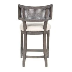 Roben Woven Cane Back Counter Height Barstools - HOMES: Inside + Out -HOMES: Inside + Out GUEST d0106546 5b37 4b55 9126 130bb4c4b324