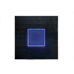 Stevenson Glass Insert Open Shelf W/Led Lights Counter Dining Table Black - HOMES: Inside + Out -HOMES: Inside + Out GUEST d093fe8e cc4a 4566 943a 7c2e2cf74efd