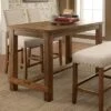 Eliza Rustic Counter Height Table Natural - HOMES: Inside + Out -HOMES: Inside + Out GUEST d18054b0 aafe 49cc 8543 03b3fcec8e37