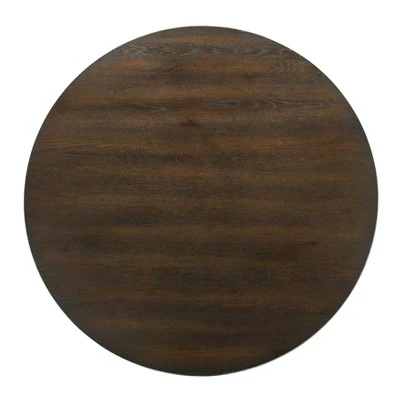 5pc Piker Round Dining Set Dark Walnut/Antique White - HOMES: Inside + Out 11 5pc Piker Round Dining Set Dark Walnut/Antique White - HOMES: Inside + Out - Image 9