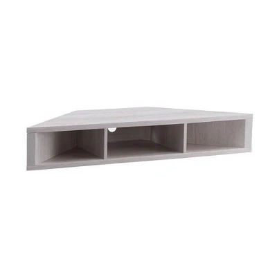 Tybo Open Shelves Corner Floating Console Fits Tv's Up To 50" - HOMES: Inside + Out 11 Tybo Open Shelves Corner Floating Console Fits Tv's Up To 50" - HOMES: Inside + Out - Image 9