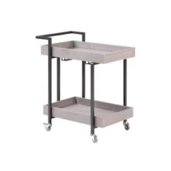 Ventner 2 Shelf Serving Cart - HOMES: Inside + Out -HOMES: Inside + Out GUEST d64a900a 2259 4ae9 89b6 5b6795c0e114