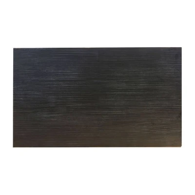 7pc Mount Rose Rustic Dining Table Set Brushed Black/Beige - HOMES: Inside + Out 8 7pc Mount Rose Rustic Dining Table Set Brushed Black/Beige - HOMES: Inside + Out - Image 6