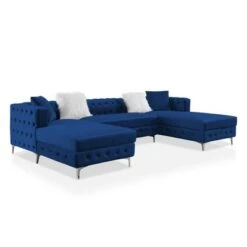 Elmhurst U Shaped Glam Tufted Sectional - HOMES: Inside + Out -HOMES: Inside + Out GUEST d860759d bcb2 4b41 8baf 1021dc6a04b1