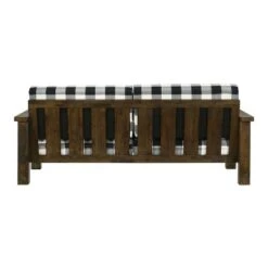 Jovie Gingham Rustic Sofa - HOMES: Inside + Out -HOMES: Inside + Out GUEST db3b0bf1 8ea5 41cd bcf7 b2cad4b9286b