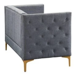 Gasper Tufted Upholstered Loveseat Light Gray - HOMES: Inside + Out 9 Gasper Tufted Upholstered Loveseat Light Gray - HOMES: Inside + Out -HOMES: Inside + Out GUEST dcffd195 2b26 40c2 aeff d886be3120ae