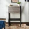 Tella Contemporary Storage Desk Dark Gray - HOMES: Inside + Out -HOMES: Inside + Out GUEST dea1e3fe 3d5a 414d 9b62 0ac8db626486