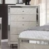 La Mesa 5 Drawer Glam Chest Silver - HOMES: Inside + Out -HOMES: Inside + Out GUEST df431b4d 9404 4202 8db4 48f99d35e144