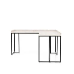 Branar L Shape Computer Desk With USB Port - HOMES: Inside + Out -HOMES: Inside + Out GUEST df903cfa dca7 4268 ab12 bfc139dfb14d