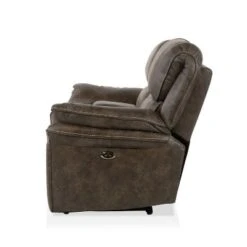 Nisbet Power Reclining Leather Loveseat With Cup Holders Mocha - HOMES: Inside + Out 10 Nisbet Power Reclining Leather Loveseat With Cup Holders Mocha - HOMES: Inside + Out -HOMES: Inside + Out GUEST e4615e49 8181 4cdd b0fb 1a8ff5cf1d22
