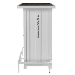 Locust Bar Table With Seven Color LED Strip White - HOMES: Inside + Out -HOMES: Inside + Out GUEST e4f2d68a 72c0 4cbf a4e1 771a13b4e8d9