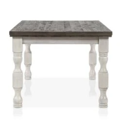 7pc Cambrien Rustic Farmhouse Dining Set Antique White/Gray - HOMES: Inside + Out -HOMES: Inside + Out GUEST e5a4e396 9adb 44bd bbfe 5c09d5e5d2ad