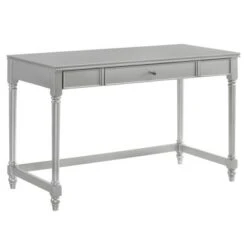 2pc Singger Writing Desk With Chair Gray - HOMES: Inside + Out -HOMES: Inside + Out GUEST e5a9ee1a 927e 49ae 95d8 9c2dbe87d300