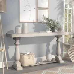 59" Cason Rustic Console Table - HOMES: Inside + Out 13 59" Cason Rustic Console Table - HOMES: Inside + Out -HOMES: Inside + Out GUEST e5dc82e6 b867 4abd 9821 ac3776a937f9