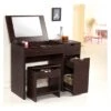 Lena 3 Drawer Vanity Set Dark Walnut - HOMES: Inside + Out -HOMES: Inside + Out GUEST e7fe1613 0351 456c bd86 57e4b1ec6669