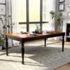 Jameson Country Style Extendable Dining Table Black/Oak - HOMES: Inside + Out -HOMES: Inside + Out GUEST ea33e8fe 72c1 4765 a2b7 4deaa2359142