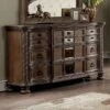 Lellen 9 Drawer Detailed Dresser Rustic Natural Tone - HOMES: Inside + Out -HOMES: Inside + Out GUEST eb2adacb 017f 451d 9b39 c8f1e50801de