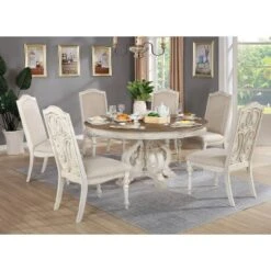 Frainio Round Dining Table White - HOMES: Inside + Out -HOMES: Inside + Out GUEST ebcb2242 3595 43b3 a33a 35e03c337bb9