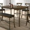 Somers Rectangular Counter Height Dining Table Oak - HOMES: Inside + Out -HOMES: Inside + Out GUEST ef95e368 766b 4f8b be19 7099ac80198f