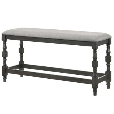 Bringe Upholstered Counter Height Bench - HOMES: Inside + Out 7 Bringe Upholstered Counter Height Bench - HOMES: Inside + Out - Image 5