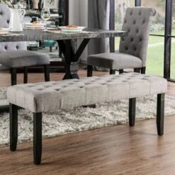 6pc Hepburn Dining Set Antique Black/Light Gray - HOMES: Inside + Out -HOMES: Inside + Out GUEST f004cc70 af6e 4c89 a918 64ed02757666