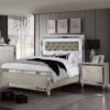 2pc Queen La Mesa Bedroom Set With Nightstand Silver - HOMES: Inside + Out 1 2pc Queen La Mesa Bedroom Set With Nightstand Silver - HOMES: Inside + Out -HOMES: Inside + Out GUEST f139dc12 4dc3 4a26 be8a 8ad309358592