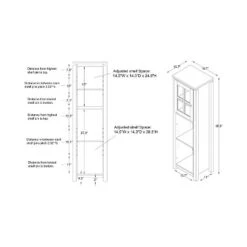 3pc Torrey TV Stand And Media Tower Set Black - HOMES: Inside + Out -HOMES: Inside + Out GUEST f8cd30b3 4bdf 4d61 943b ec3da7affa07