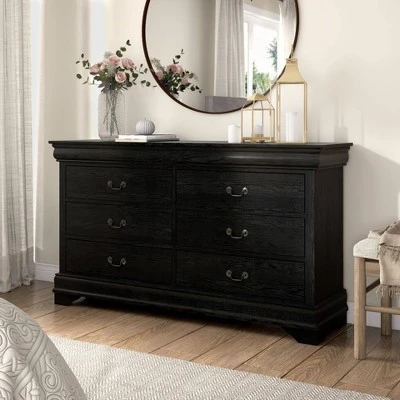 Sliver 6 Drawer Dresser - HOMES: Inside + Out 10 Sliver 6 Drawer Dresser - HOMES: Inside + Out - Image 8