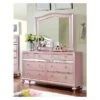 Arehart Contemporary Mirror Trim Dresser And Camelback Mirror Set Rose Pink - HOMES: Inside + Out -HOMES: Inside + Out GUEST fa6cb170 a683 41d8 939f d831dd06938e