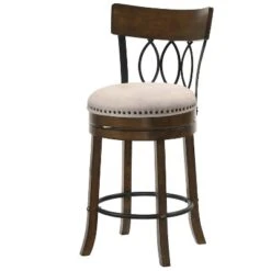 Set Of 2 24" Darlowe Swivel Counter Height Barstools - HOMES: Inside + Out 16 Set Of 2 24" Darlowe Swivel Counter Height Barstools - HOMES: Inside + Out -HOMES: Inside + Out GUEST fb93a957 7b68 4a96 a1c0 e19e3e3a958f