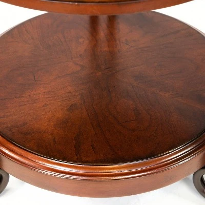 Telmin Traditional Side Table Brown Cherry - HOMES: Inside + Out 10 Telmin Traditional Side Table Brown Cherry - HOMES: Inside + Out - Image 8