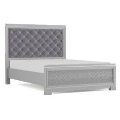 5pc Tenaya Bedroom Set Silver/Gray - HOMES: Inside + Out -HOMES: Inside + Out GUEST fc8fe37e b272 4c5f 9019 43c671948a3c