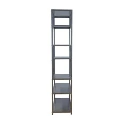 69" Dustin 6 Shelf Bookcase Dark Gray - HOMES: Inside + Out 13 69" Dustin 6 Shelf Bookcase Dark Gray - HOMES: Inside + Out -HOMES: Inside + Out GUEST fca529dc b3b9 4960 a5a7 abe11c8db17c